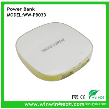 4600mAh Dual USB Power Bank for Smartphone